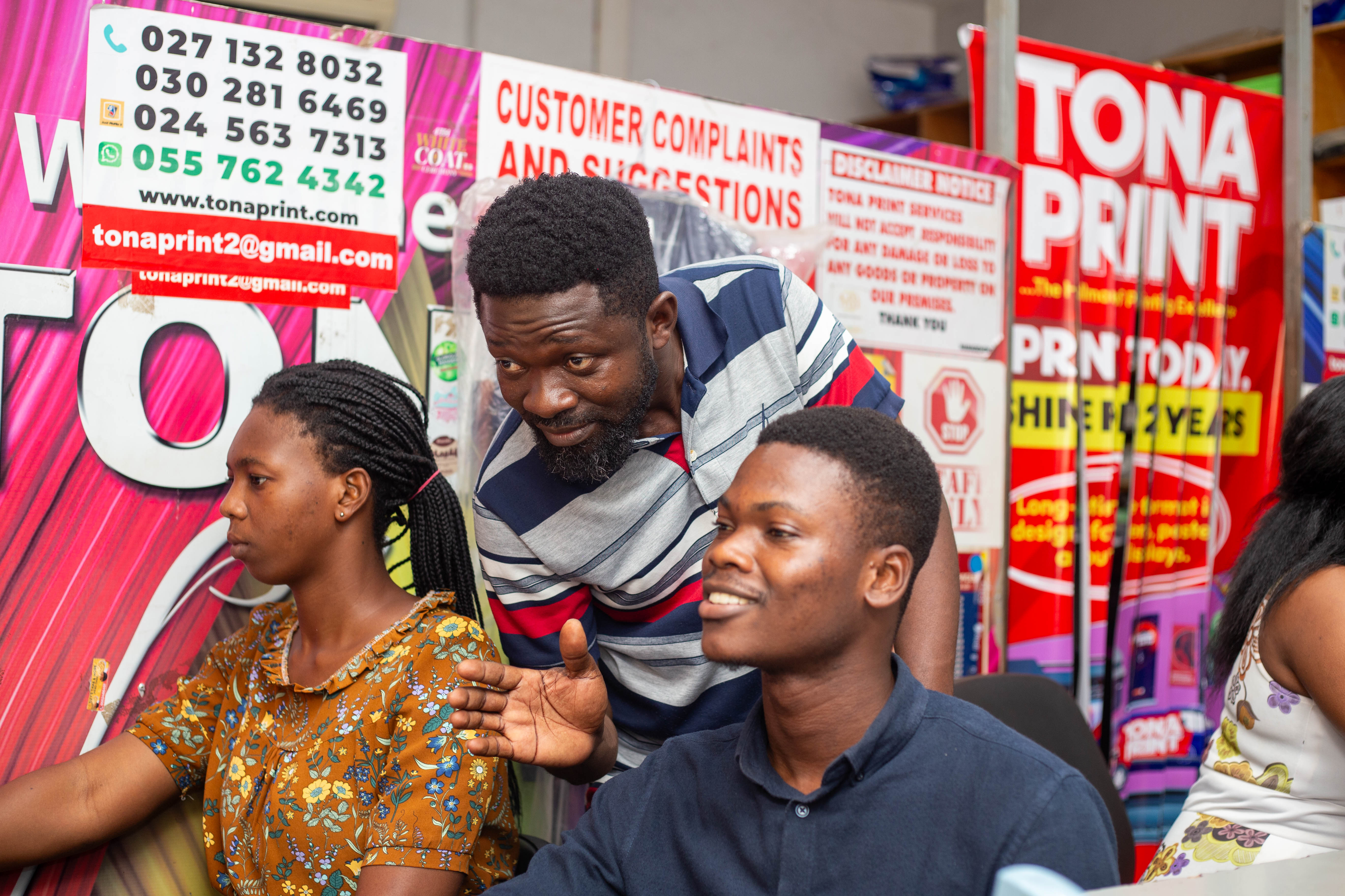 Tona Print production floor
